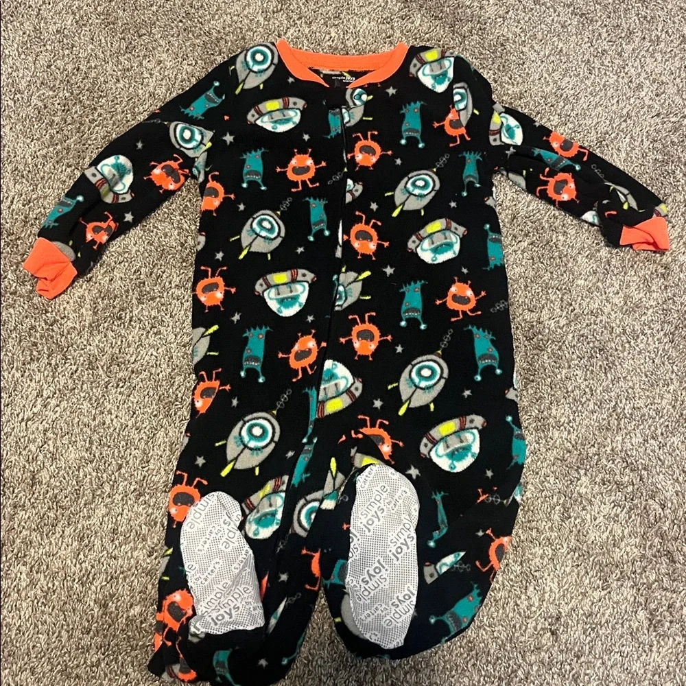 Carters 24M‎ Fleece Zipper Sleeper Pajamas